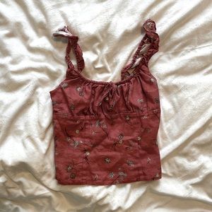 Wilfred Boheme Linen Bustier